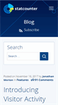 Mobile Screenshot of blog.statcounter.com