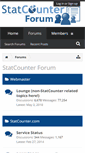 Mobile Screenshot of forum.statcounter.com